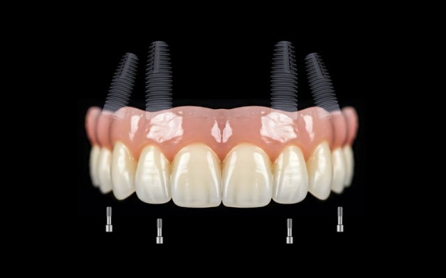 Visų vieno žandikaulio dantų atkūrimas vos per 6 val.!